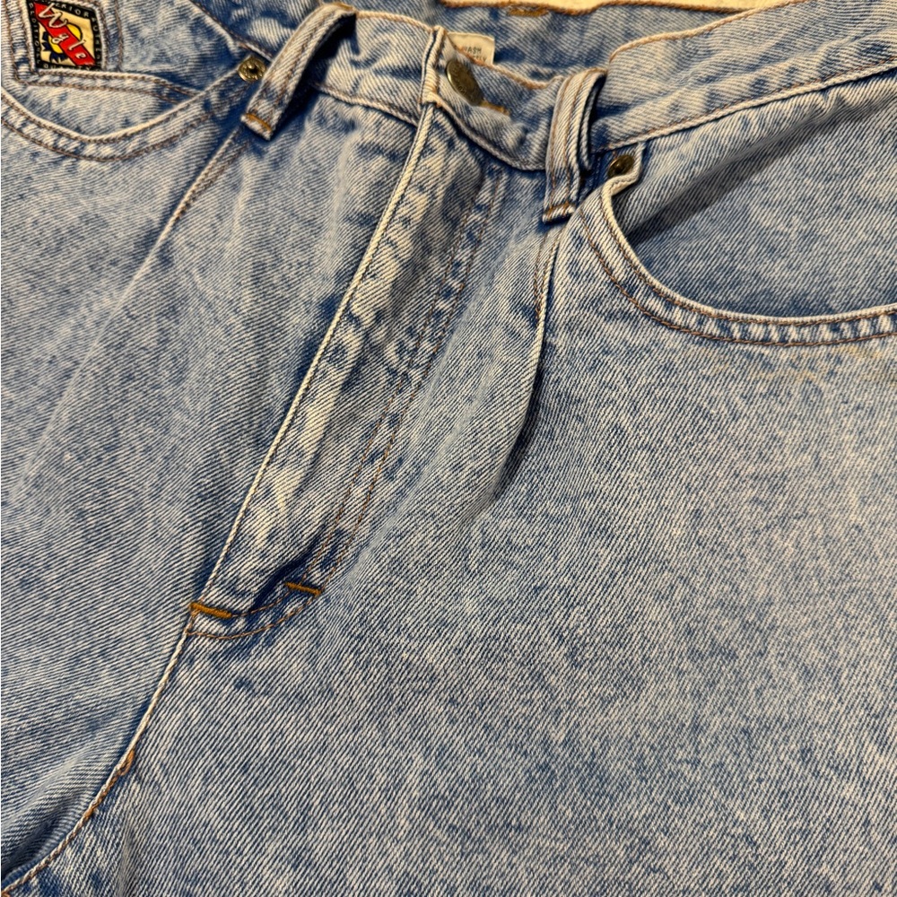 Vintage 1990s Wyler High Rise Acid Washed Jeans Size 9/10